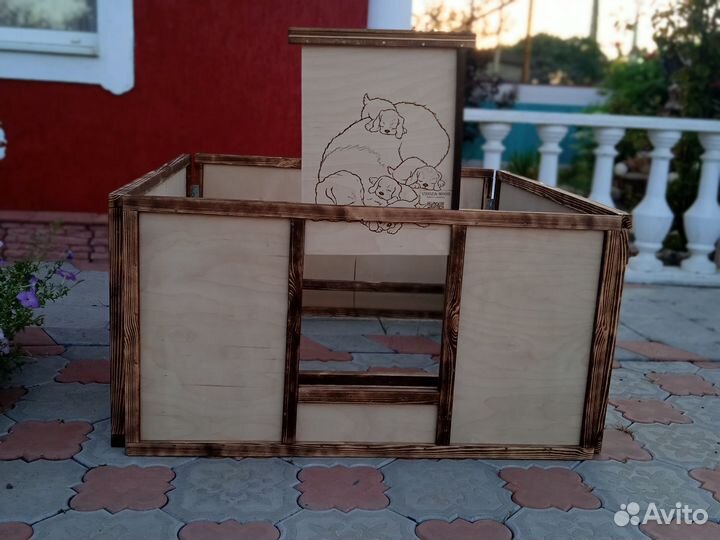 Родильный ящик, вольер, загон, домик