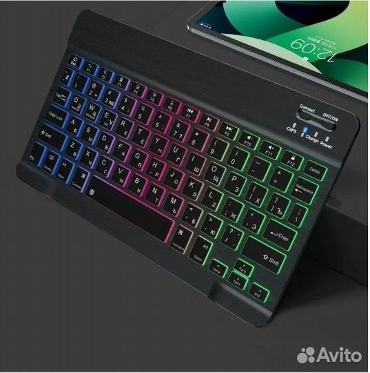 Беспроводная клавиатура TechStern с RGB подсветкой