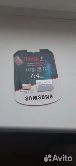 Оригинальная карта памяти micro sd 64gb Samsung