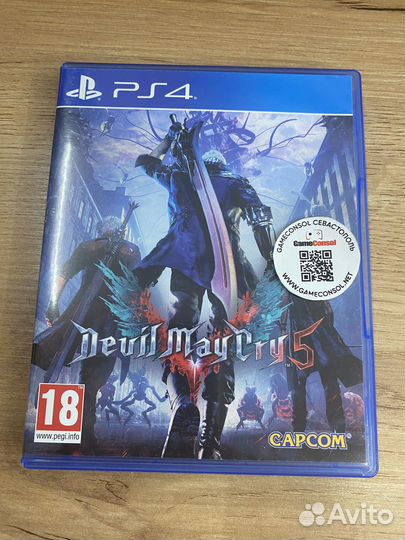 Devil May Cry 5 диск для PS4 б/у