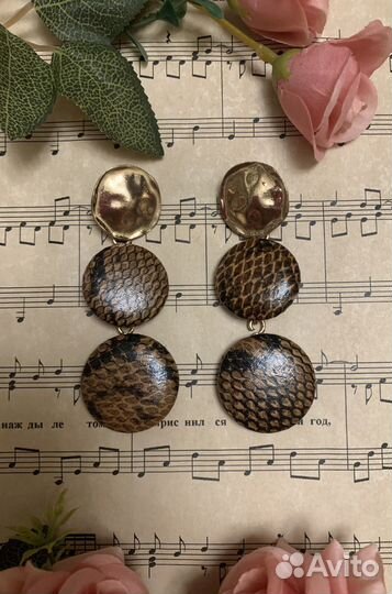 Бижутерия пакетом(серьги,кольцо)