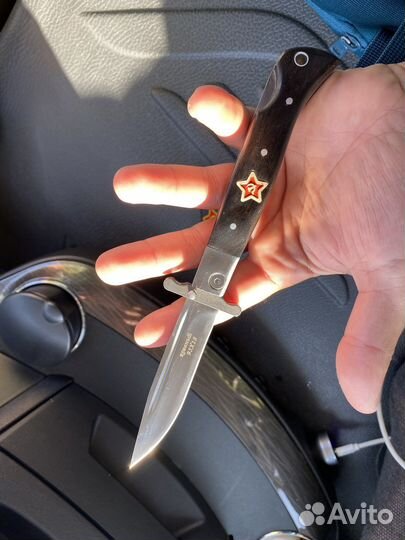 Нож финка нквд складная