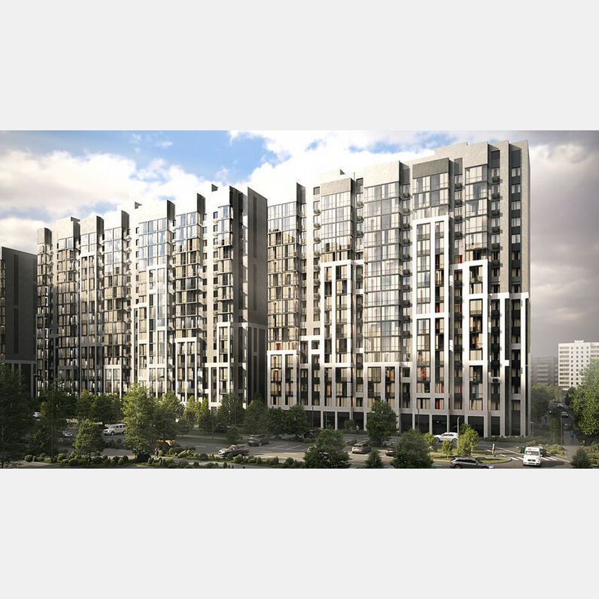 2-к. квартира, 51,9 м², 15/15 эт.