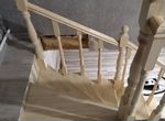 Изготовление монтаж деревянных лестниц