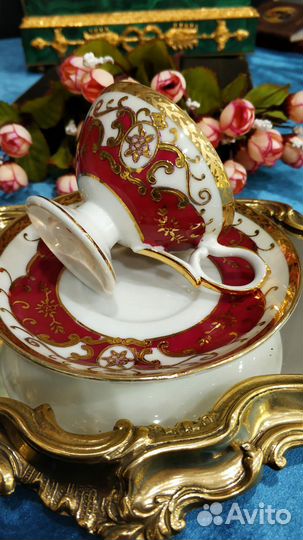 Чашка и блюдце для кофе. Германия
