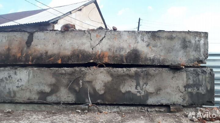 Плиты перекрытия бу