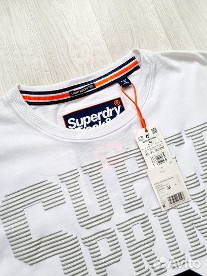 Р. M Новая Футболка SuperDry