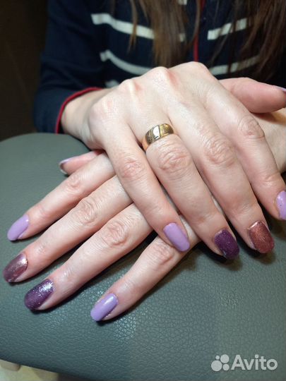 Маникюр, наращивание на дому