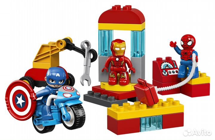 Lego duplo супергерои 10919 10842 10921