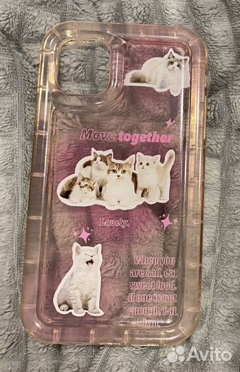Чехол y2k с котятами на iPhone 11