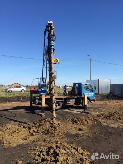 Услуги ямобура и буровых работ