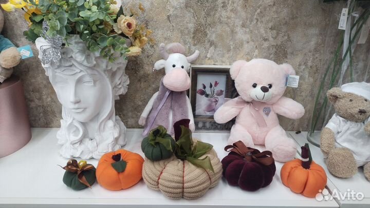 Тыквы ручной работы