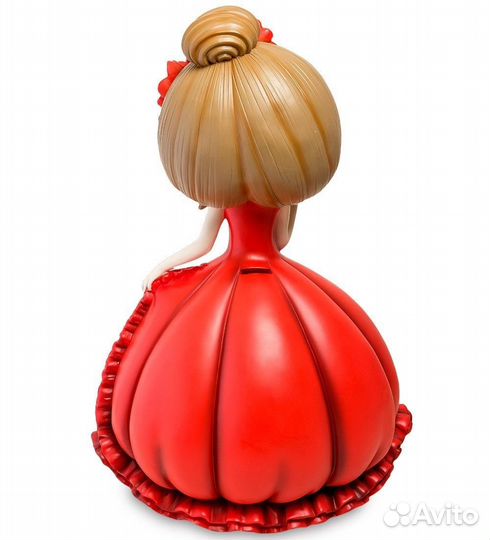 Копилка большая Девочка в красном платье A2116807