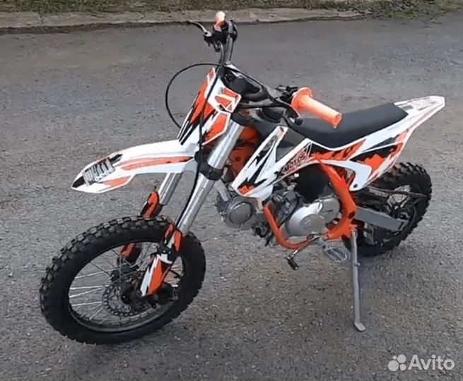 Питбайк XMotos 125 14/12 МКПП эл.стартер в коробке