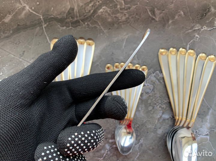 Набор вилок и ложек на 6 персон