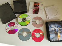 Болванки DVD-R RW, CD-R, Кейсы, Конверты