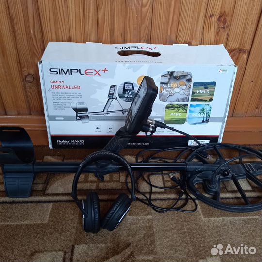 Металлоискатель nokta makro simplex plus