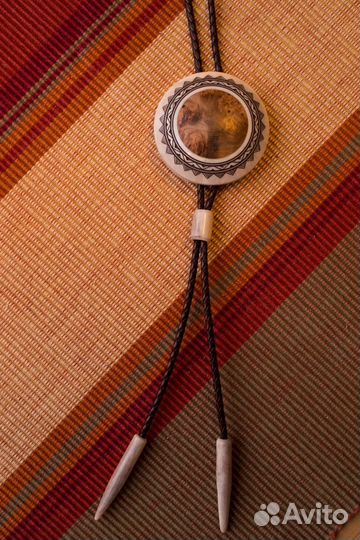 Эксклюзивный галстук-боло ручной работы