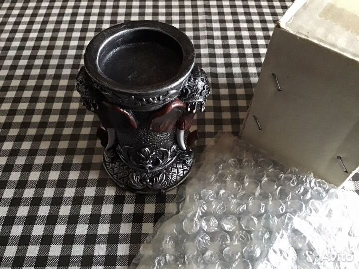 Подсвечник латунь