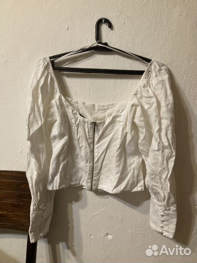 Белая блузка Uterque