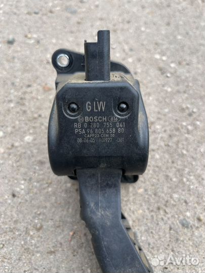 Педаль газа citroen c4