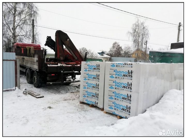 Газосиликатные блоки с доставкой