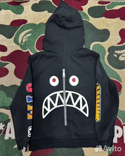 Кофта худи Bape Aape Fullzip bany milo M