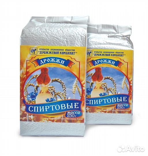 Дрожжи спиртовые 100-500гр. Беларусь