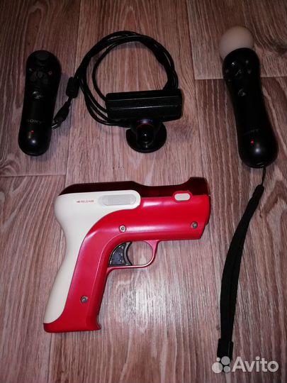 PS3 мув, навигатор, камера, пистолет