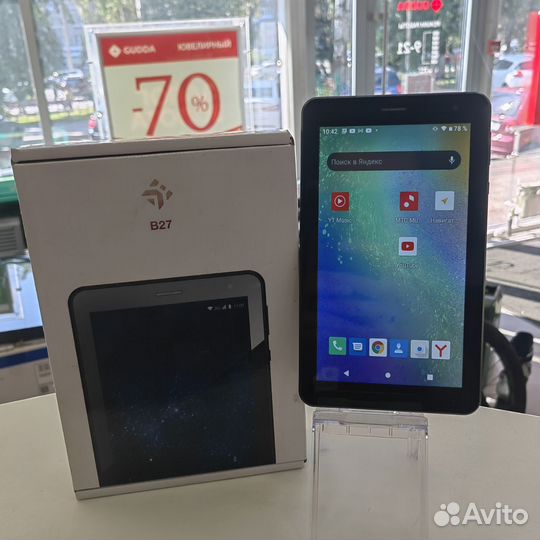 Планшет, Dexp B27, Новый