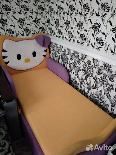 Кроватка Hello Kitty