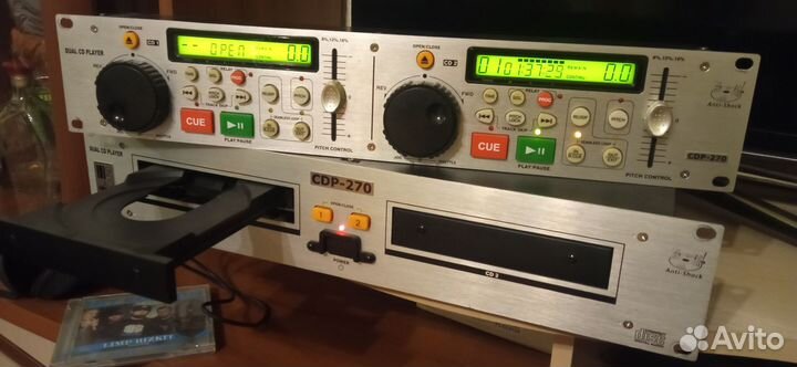 Сдвоенный CD плеер EuroSound CDP-270