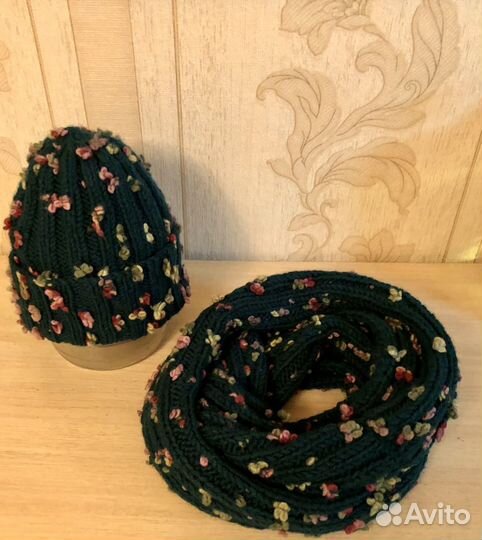 Шапка+снуд