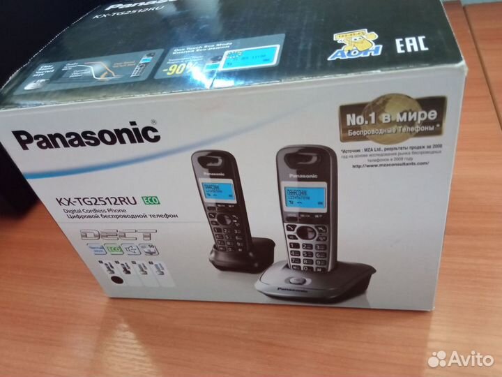 Телефоны Panasonic KX-TGA550RU и KX-TGA250RU