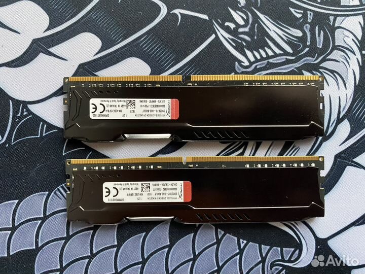 Оперативная память ddr4 2x4gb