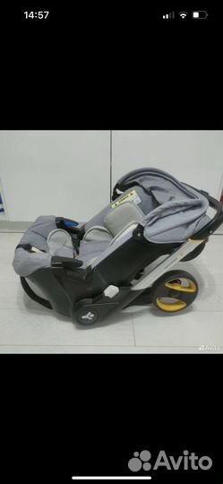 Коляска автолюлька foofoo автокресло
