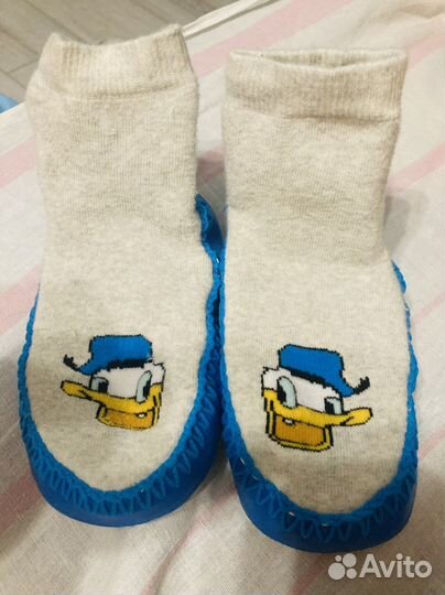 Носки-тапочки Disney унисекс 23-26