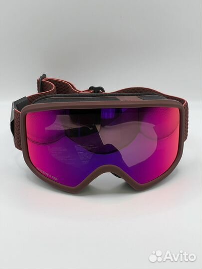 Сноубордическая маска deringer mlbry/prcv SUN RED