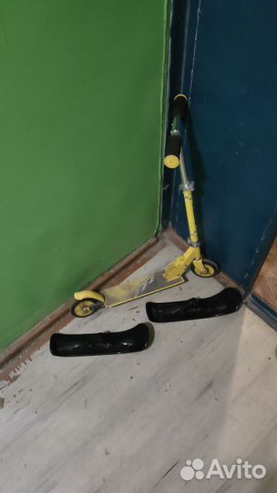 Самокат снегокат