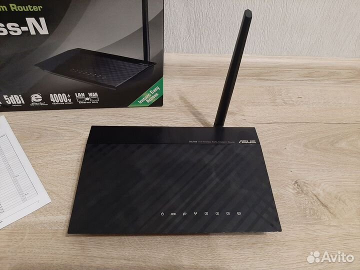Wifi роутер Asus DSL-N10