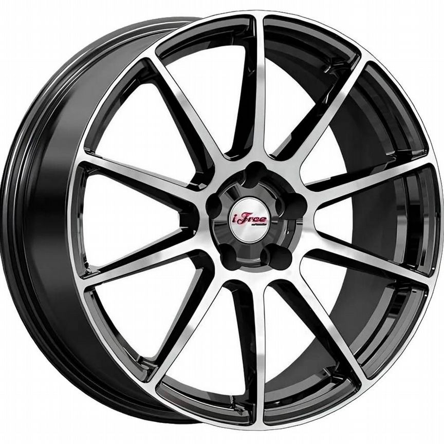 Диски iFree Винзор 7x18 5x114.3 ET33 D67.1 Блэк Джек