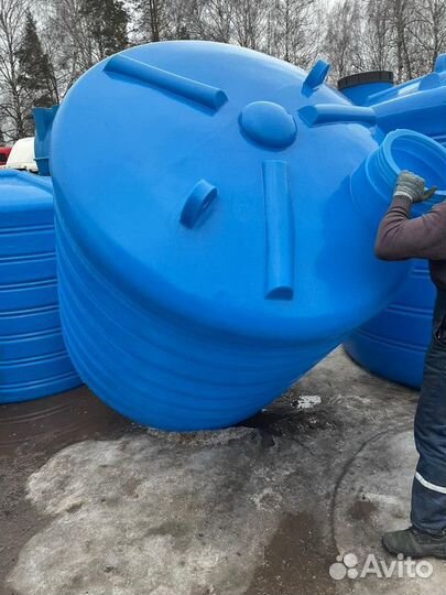 Пластиковая емкость / Бак для воды от 2 до 100 куб