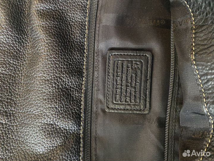 Сумка кожаная