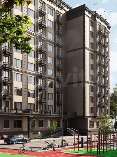 4-к. квартира, 121,5 м², 9/10 эт.