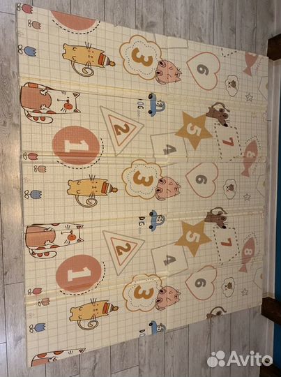 Детский поролоновый коврик развивающий новый