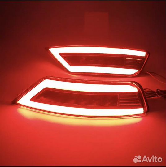 Фонари в задний бампер ford focus 2+