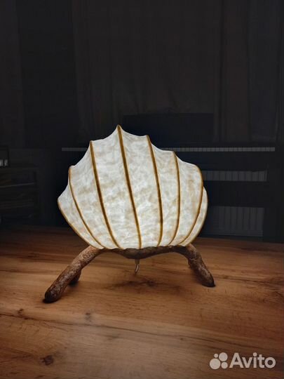 Необычный светильник из рисовой бумаги