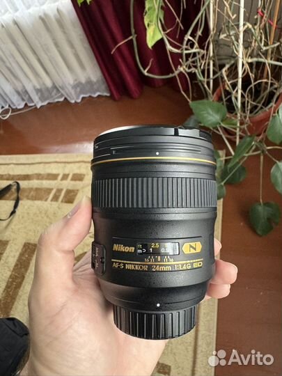 Продаю Nikon AF-S 24mm 1.4 g ED Nikkor