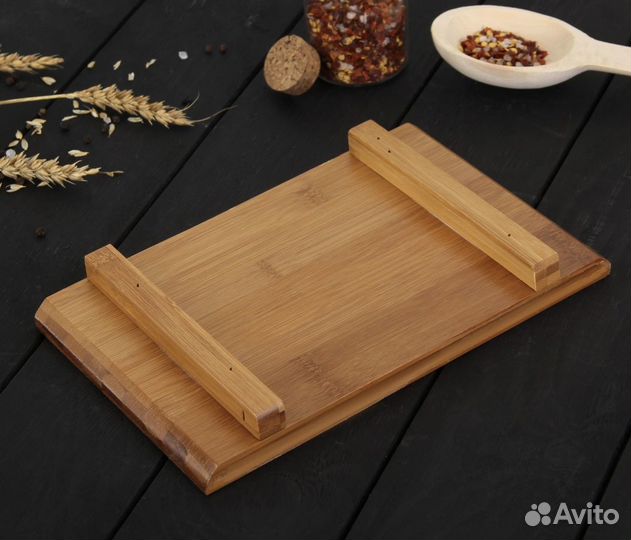 Блюдо бамбук новое как Zara home hm home