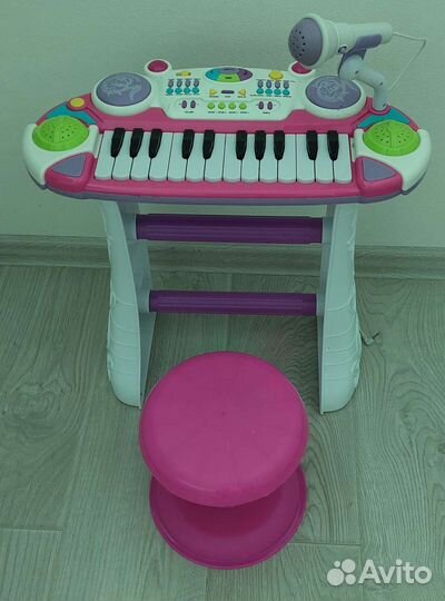 Пианино детское с микрофоном